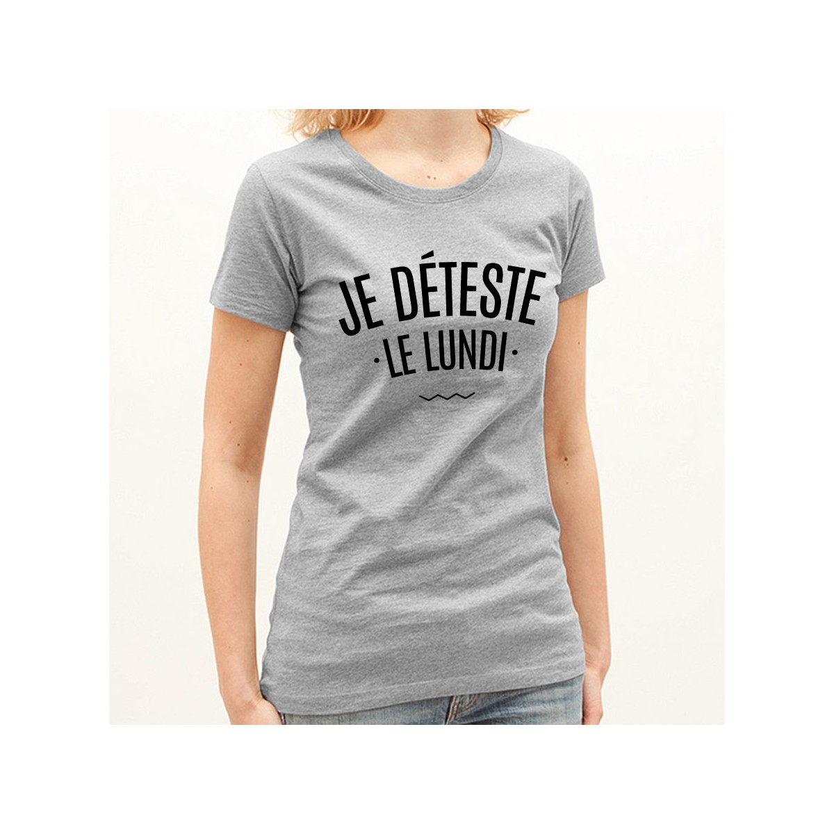 T-shirt Je déteste le Lundi