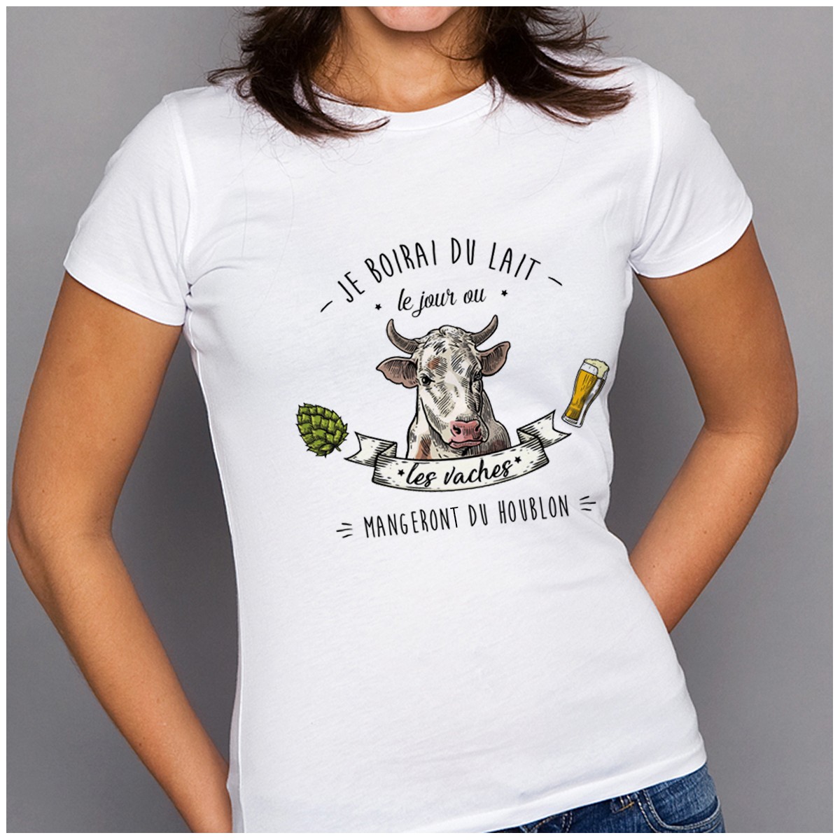 T-shirt Vaches Houblon