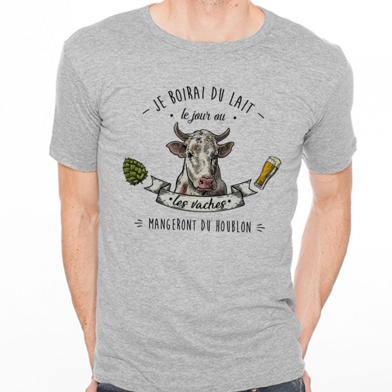 T-shirt Vaches Houblon