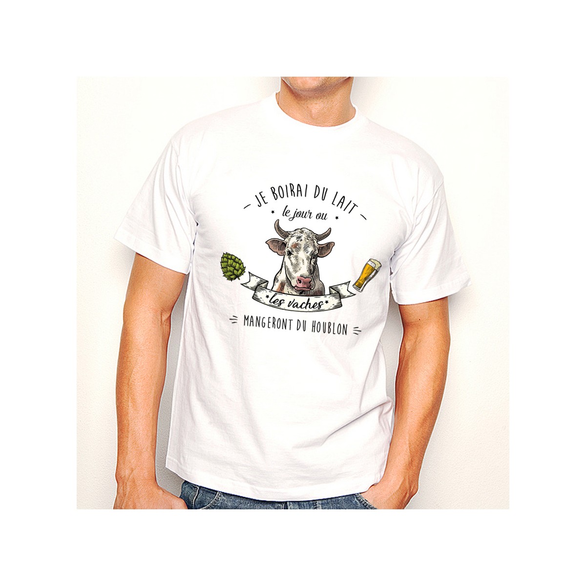 T-shirt Vaches Houblon