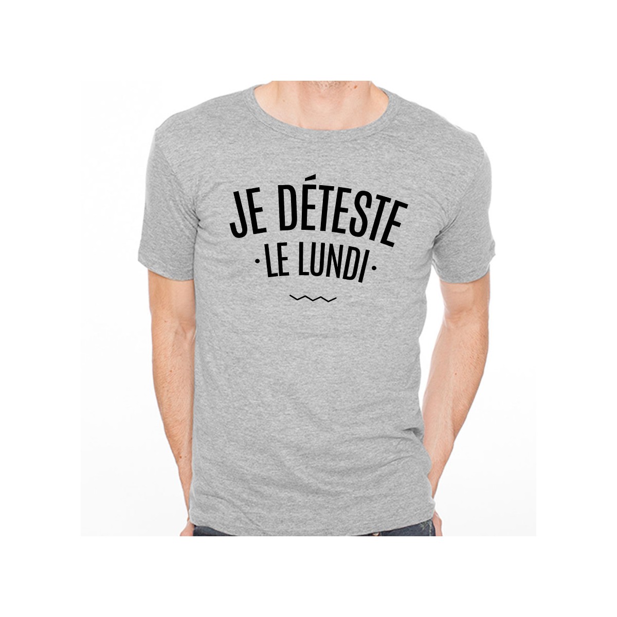 T-shirt Je déteste le Lundi