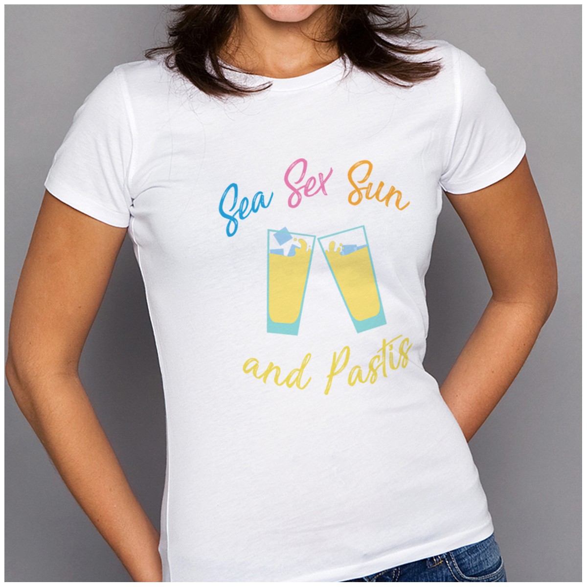 T-shirt Sea Sex Sun and Pastis