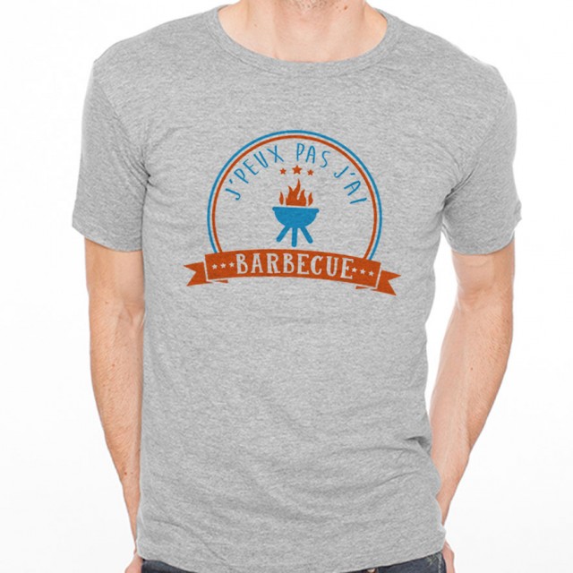 T-shirt J'peux pas j'ai...Barbecue