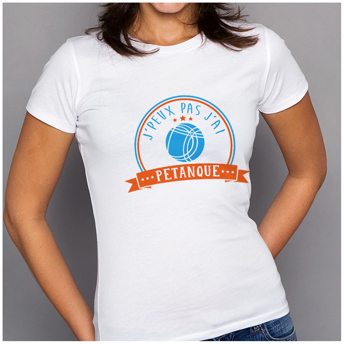 T-shirt J'peux pas j'ai...Pétanque